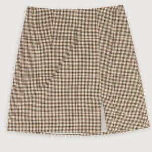 Oak + Fort Plaid skirt
